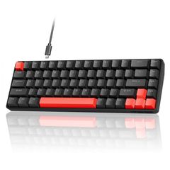 KEMOVE K61SE メカニカルキーボード 60% 赤軸 RGB 英語配列 - メルカリ