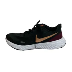 NIKE(ナイキ) スニーカー 23 レディース レボリューション 5 BQ3207-003 黒×ボルドー×ゴールド