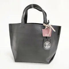 REN TOKYO JAPAN FUKURO HALLIE レザー 日本製 豚革 トートバッグ ブラック レディース レン【中古】6-0201G∞のサムネイル