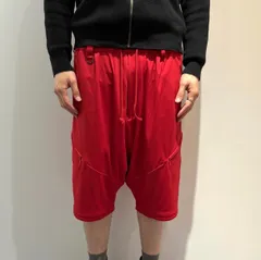 S’YTE サルエル ワイド ショートパンツ レッド サイト ヨウジヤマモトのサムネイル
