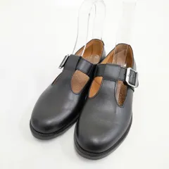 MOONSTAR 未使用品 SKOOLER Tストラップシューズ  メリージェーン レザー 定価22000円 23cｍ パンプス ブラック レディース ムーンスター【中古】6-0208G◎