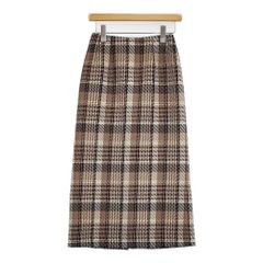 andmary Anna check long skirt - メルカリ