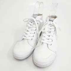 spring court B2 CANVAS サイズ39 ハイカット スニーカー ホワイト レディース スプリングコート【中古】6-0219G◎のサムネイル
