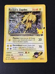 ポケモンカード ロケット団のサンダー 25th 英語版 - メルカリ