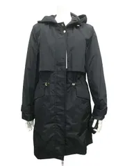 【中古】COLE HAAN コールハーン コート トレンチコート パッカブルタイプ レインジャケット レディース T10568S01＿s01のサムネイル