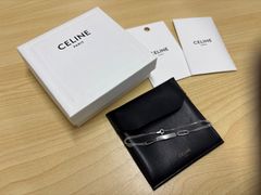 CELINE トリオンフ アーティキュレート ブレスレット シルバー - メルカリ