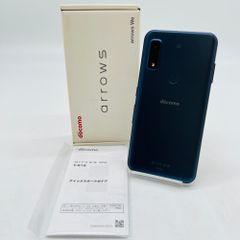 docomo arrows We ダークブルー 本体 ケース付き - メルカリ