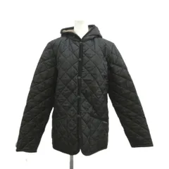 ラベンハム LAVENHAM ジャケット 上着 14 黒 ブラック キルティング フード付き 長袖 /MD ■GY99のサムネイル
