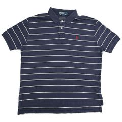 90s Polo by Ralph Lauren ポロシャツ ボーダー L - メルカリ