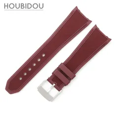 ブルガリ BVLGARI 腕時計パーツ オクト ローマ ラバー バンド ラバー ステンレススチール ブラウン 未使用 純正 替え ベルト 23ｍｍ 純正SS製尾錠付き ブラウン 茶【中古】 ブルガリ BVLGARI 腕時計パーツ オクト ローマ ラバー バンド ラバー