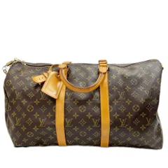 LOUIS VUITTON ルイヴィトン ボストンバッグ モノグラム キーポル・バンドリエール カデナ付 M41416