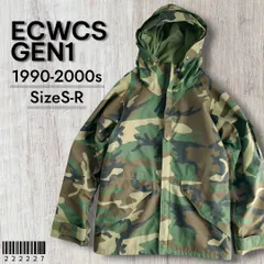 TENNESSEE APPAREL■USED 1990-2000s GORE-TEX ECWCS GEN1 後期タイプ マウンテンパーカー S-R ウッドランドカモ ミリタリー USARMY 民間のサムネイル