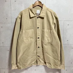 未使用 GAP ギャップ デニムジャケット Gジャン アウター L ベージュ メンズ SU-11-27のサムネイル