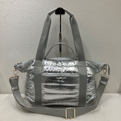 kate spade NEW YORK パデッド トートバッグ シルバー - メルカリ