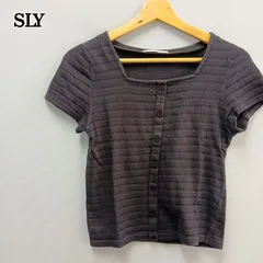 SLY FRONT BUTTON SQUARE CUT TOPS 57
