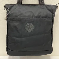 2263　KIPLING　キプリング　トートバッグ　 ブラック系　黒　無地　ロゴ　ナイロン　 軽量　PC収納　SUNHEE　サンヒー　 レディース
