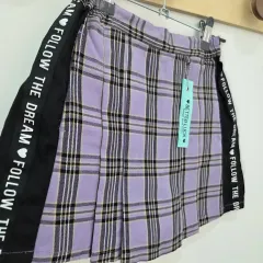 140 日本 女の子 KPOP アイドル CHECK スカート ズボン