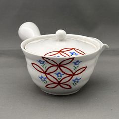 極美品・箱付き】深川製磁 水引草 急須茶器揃 有田焼 0200-746