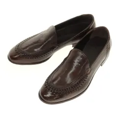 【新品】キング タルトフォリー King Tartufoli イントレチャート ローファー ダークブラウン【サイズ39】【メンズ】