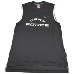 00年代 NIKE ナイキ メッシュ タンクトップ スポーツ ブラック(メンズ L)中古 古着 Y0050