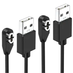 Shokz用充電ケーブル2本Aftershokz用ショックスUSB充電コード1mShokzOpenRun(旧AfterShokz)/AftershokzAeropex/ShokzOpenRunPro/OpenCommのサムネイル