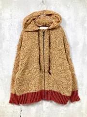 UNIQLO × MARNI ユニクロ マルニ オーバーサイズ ニット ジップアップ パーカー sizeM/ミックス ■◇ レディース