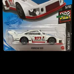 【ホットウィール】ポルシェ 935 (ホワイト(白)）【未開封・新古品／状態ランクA】 HW RACE DAYのサムネイル