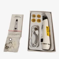 Sarlisi 毛穴吸引器 サーリシ 美顔器 3段階吸引力 5種類の吸引ヘッド USB充電式 動作確認済み 【MY314】のサムネイル