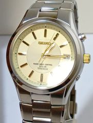 新品】SEIKO ソーラー電波時計 シルバーSBTM157 - メルカリ