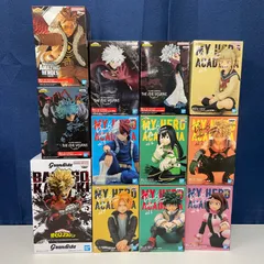 僕のヒーローアカデミア　Break time collection　まとめ　計12点　プライズ　フィギュア　バンダイ　バンプレスト　緑谷出久　爆豪勝己　轟焦凍　麗日お茶子　蛙吹梅雨　上鳴電気　トガヒミコ　（ME28-4177）