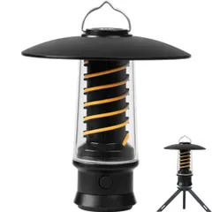 UJHOSLD【1個セット・新登場】LEDランタンキャンプランタン懐中電灯多機能ミニランタンUSB充電式3点灯モード光量調節4.5-25時間照明2500mAh大容量バッテリーIPX4防水アウトドアライトキャンプ…