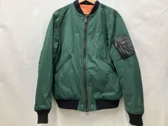 ブルゾン DIESEL フライトジャケット MA-1 グリーン L