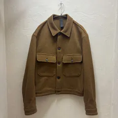 LEMAIRE ルメール 18AW WOOL SHORT BLOUSON ジャケット M 183 BL129 LF251 ブラウン size:M【代官山B04】のサムネイル