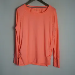 Calvin Klein Performance カルバンクライン Long Sleeve Top Open Back Quick オープン バック デザイン トップス ピンク M ●★4のサムネイル