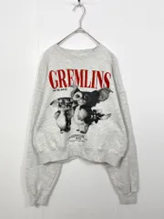 GREMLINS グレムリン グラフィックデザイン レトロ プリント クルーネック スウェット sizeF/グレー ■■ レディース