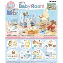 【新品・未開封】【外箱傷あり】リーメント miffy Baby Room ミッフィー ベビー ルーム BOX商品 全8種類 大人買いのサムネイル