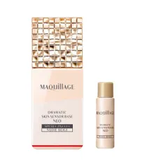 マキアージュ(MAQUILLAGE)ドラマティックスキンセンサーベースNEOヌーディーベージュ(増量セット)25mL+8mL増量SPF50+・PA++++|化粧下地|リキッド状|無香料|オンライン限定化粧持ちテカり