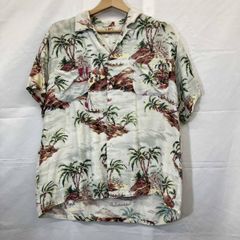 60s PENNEY'S 和柄 アロハシャツ ハワイアンシャツ レーヨンペニーズ