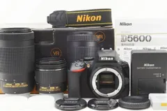 2026年最新】d5600 nikon ダブルズームキットの人気アイテム - メルカリ