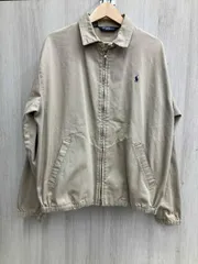 POLO RALPH LAUREN ポロ ラルフローレン ジャケット 90' 古着 メンズ サイズ M ベージュ