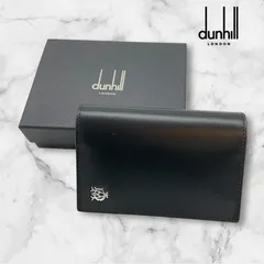 未使用品✨dunhill ダンヒル 名刺入れ　カードケース　黒 箱付き