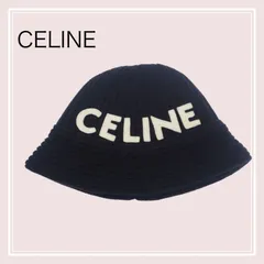 セリーヌ CELINE バケットハット 2A47T384D カシミヤ ブラック 黒 サイズTU レディース メンズ ユニセックス【帽子】のサムネイル