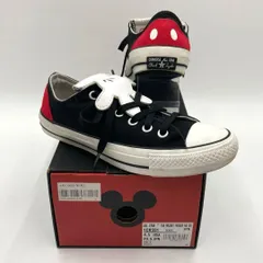 Converse コンバース ミッキーマウス 23.5cm キャンバス ブラック