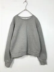 BEUTY＆YOUTH UNITED ARROWS ビューティーアンドユース ボックス クルーネック ラメ スウェット グレー ■■ レディース