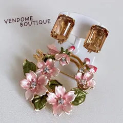 新品　ヴァンドームブティック　 ブローチ　さくら　桜　サクラ Vendome Aoyama - ヴァンドームブティック ブローチ さくら 桜 サクラ
