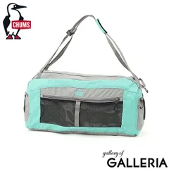 【日本正規品】 チャムス ボストンバッグ メンズ レディース 旅行 修学旅行 CHUMS 軽量 リュック 2WAY 40L A4 B4 Spring Dale スプリングデールボストンバッグ40 CH60-4016 Gray×Turquoiseのサムネイル