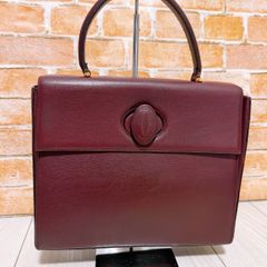 Cartier マスト トートバッグ レザー ボルドー ギャランティカード付き Cartier マスト トートバッグ レザー ボルドー ギャランティカード付き