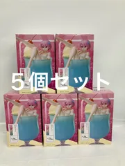 未開封 Re ゼロから始める異世界生活 ラムクリームソーダ フィギュア 5個セット LF4E54 f107