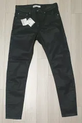 ザラ スキニー ブラックジーン タグ付き 新品