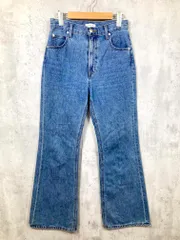 LAGUA GEM ラグアジェム 510GSM11-0170 CLASSIC FLARE DENIM フレアデニム パンツ size25/水色 ■■レディース